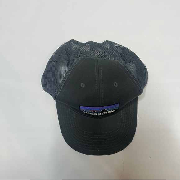PATAGONIA classic black trucker hat with logo in the center OS - Picture 7 of 7
